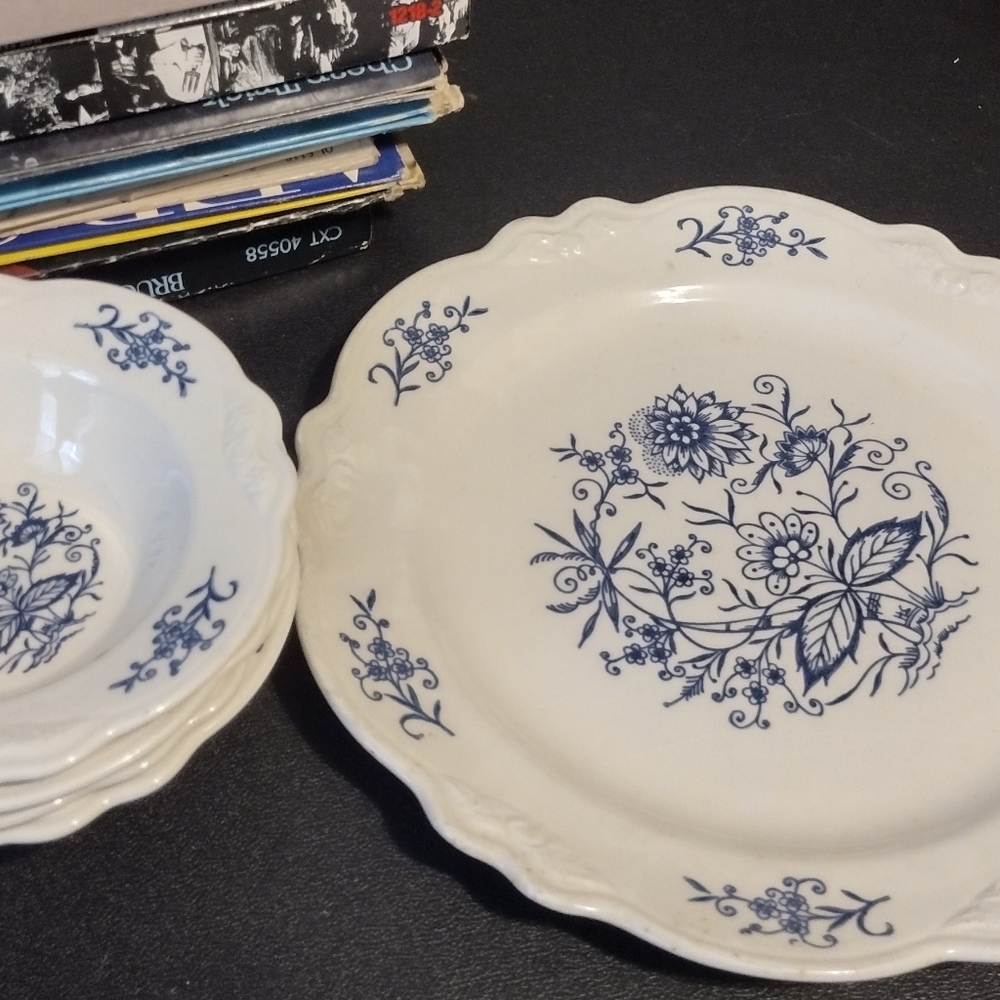Bundle of Dresden Imperial Blue Dinnerware